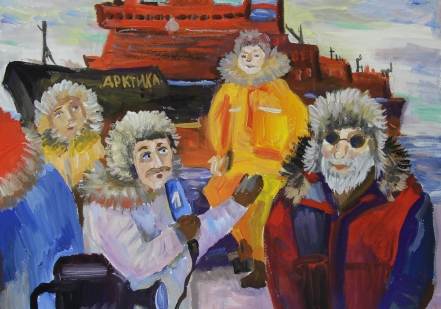 В Росатомфлоте объявили победителей конкурса детского рисунка «Полюс «Арктики»
