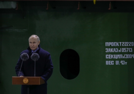 Президент России принял участие в закладке универсального атомного ледокола «Ленинград»