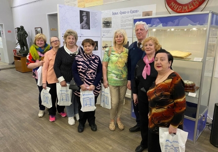 Ветераны Росатомфлота приняли участие в открытии выставки «Арктика. От падения до взлета»