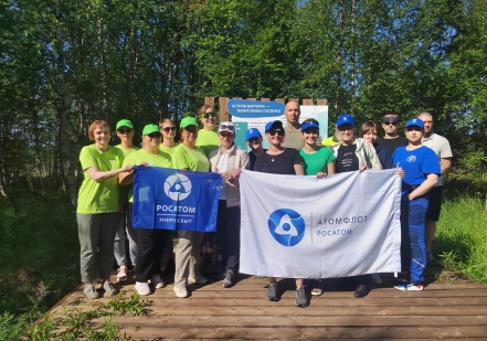В заповеднике «Пасвик» работали добровольцы Росатома
