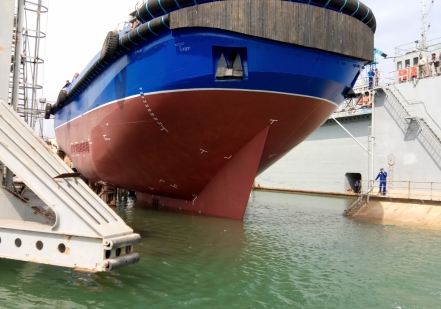 Буксир Росатомфлота «Надым» спущен на воду