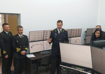 Новый учебный класс функциональных тренажеров универсального атомного ледокола проекта 22220 открыт в ГУМРФ имени адмирала С.О.Макарова