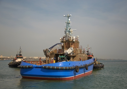 Ледокольный буксир Росатомфлота «Надым» вышел в направлении порта Мурманск