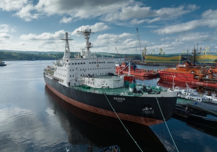 Атомный ледокол «Ленин», на базе которого устроен музей, пройдет плановый доковый ремонт